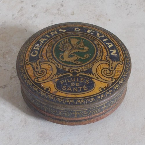 Ancienne boite métal - boite,