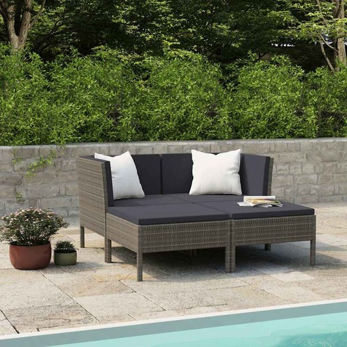Salon jardin avec coussins - salon,