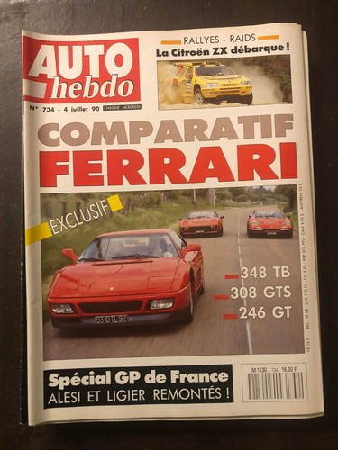 Auto hebdo 734 revue - auto,