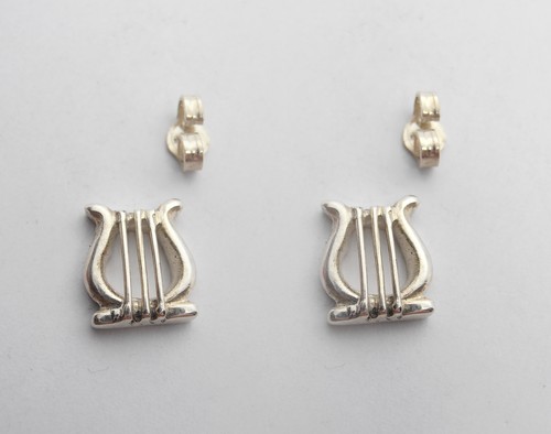 Cithare boucles d - boucles, d'oreilles