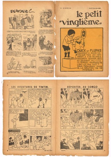 Petit vingtième xxème 1931 - vingtième/xxème,