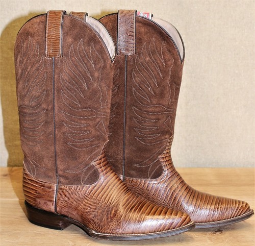 Bottes façon lézard western