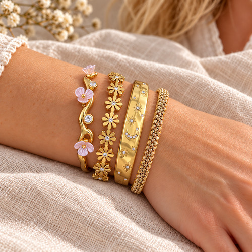 Bracelets acier inoxydable - bracelets, en