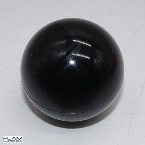 Boule stick noir 10x35mm - boule, pour