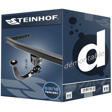 Attelage démontable verticale