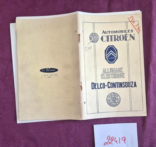 22419 citroen 5 hp - hp, /
