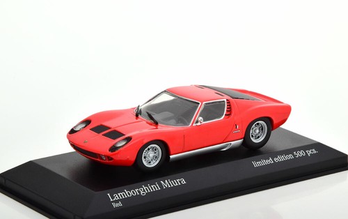 Lamborghini miura 1966 - lamborghini, red