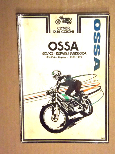 Clymer vintage ossa motorcycle - clymer,