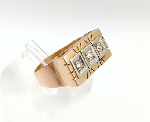 Bague femme tank - t,