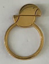 105 - Pin's HIGH-TECH Rare PERROQUET LOGO DE PARROT S.A - ANNEAU kit mains-libre