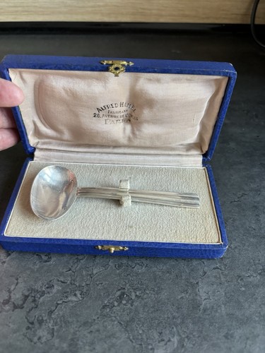 Ancienne cuillère bébé - cuillère,