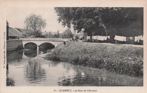 Clamecy pont de - 58, l