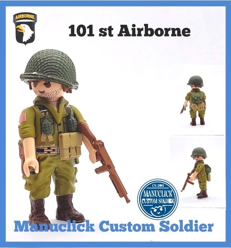 Playmobil custom ww2 soldat - custom, de