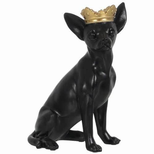 Chihuahua résine noire 25 - en,