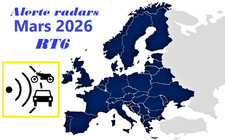 Mise à Jour radars RT6 EUROPE