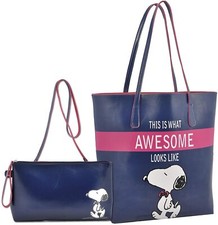 Sac Tote Carré Snoopy En