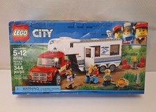 LEGO CITY Pickup And Caravan Set 60182 New With Open Box RETIRED Sealed Bags
