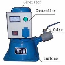 Micro hydro turbine électrique Pelton 500W 220V hautes eaux