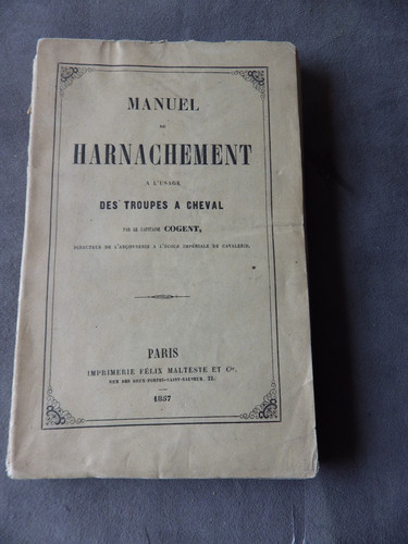 Cogent manuel harnachement - du,