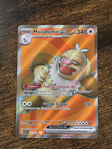 Carte pokémon monaflemit - pokémon, ex