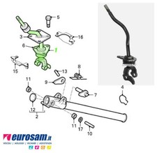 Barre Levier Commande Vitesses Pour Renault Midlum Premium Kerax DAF Lf Volvo VM