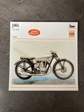 CARTE FICHE MOTO collection