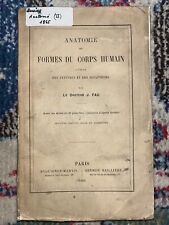 anatomie des formes du corps humain docteur j. fau 1865