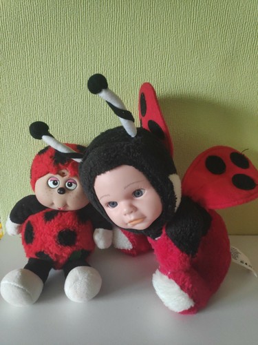 Vintage ladybug plush - ladybug,