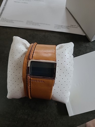 Montre diesel bracelet cuir - diesel,