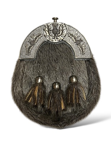 Sporran masculin avec cantle - sporran,
