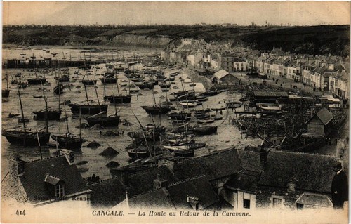 Cpa cancale houte au - -, la