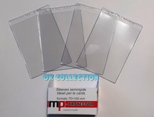 #4 MASTERPHIL SEMI HARD Sleeve Bags x Pokemon Adrenalyn Panini Cards.