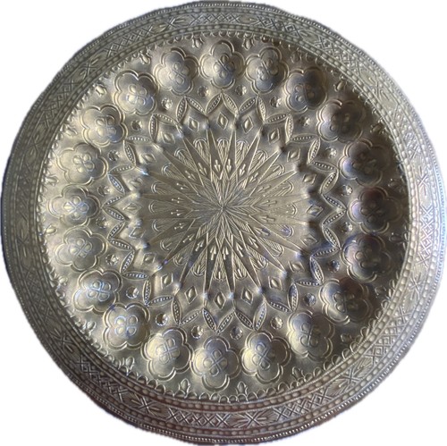 Grande assiette décorative - , en