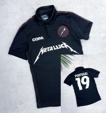 Maillot de football Metallica x Copa #19 PORTUGAL édition limitée taille S