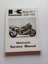 1989 Kawasaki Ninja ZX-7 R - ZXR 750 R Original ENGLISH Workshop Manual