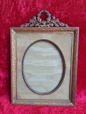 Very beautiful, old photo frame, bronze, original