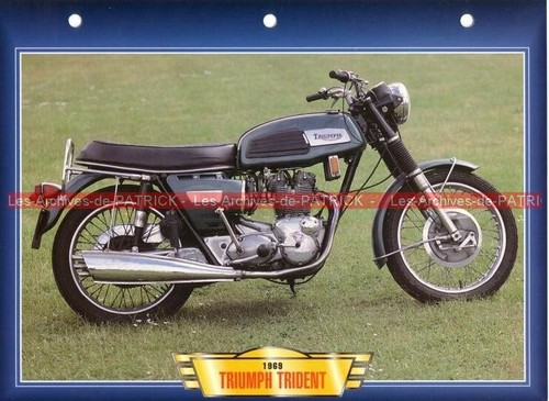 Triumph 750 trident 1968 - triumph,