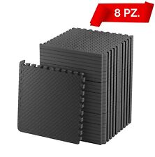 Tapis Puzzle Fitness Tapis Tatami Gymnastique Multi-Usage Mousse 8PEZZI 60X60CM