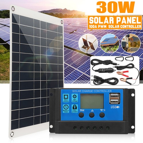 30w 12v panneau solaire kits - 30w,