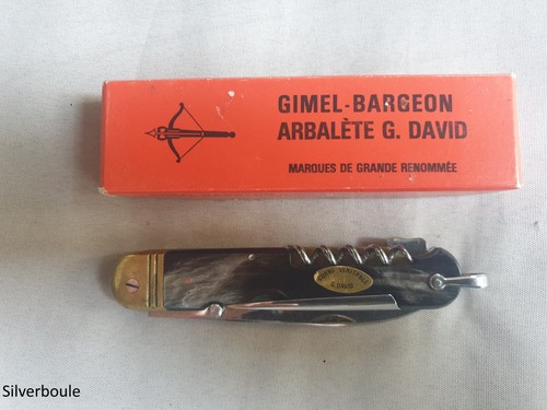 Couteau pliant ancien bargeon - pliant,