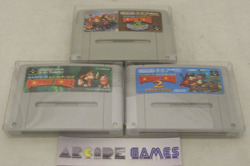 Lot jeux donkey kong country - donkey,