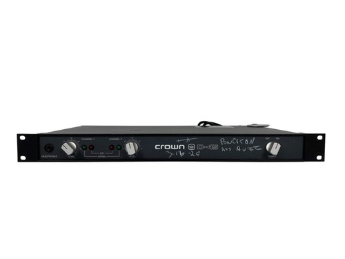 Crown amplifier - crown,