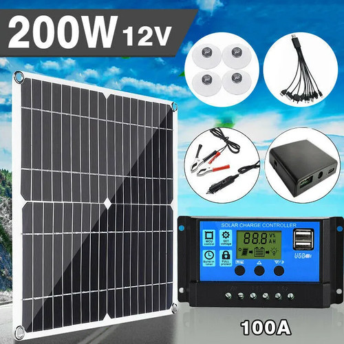 200 watts solar - 200,