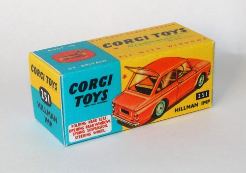 Corgi toys boîte box - , repro