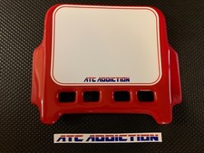 ATC Addiction - Front Number Plate in RED. Honda 3 Wheeler 250R 350X 200X Maier