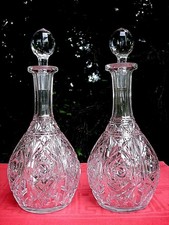 BACCARAT LAGNY CRYSTAL DECANTER KARAFFE KRISTAL CARAFES A VIN EAU CRISTAL TAILLÉ