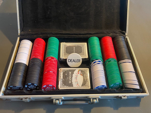 Jeux cartes dans une - dans,