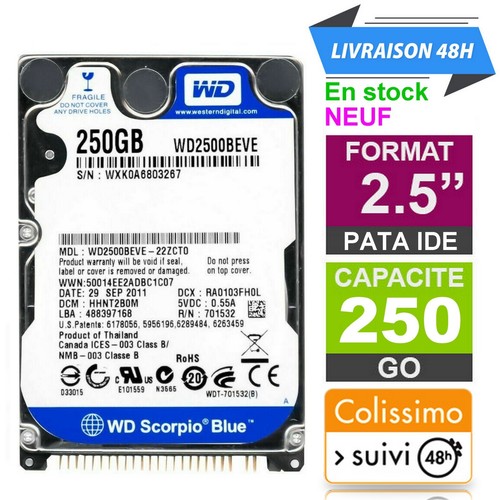 Disque dur ide 250 - ide, go