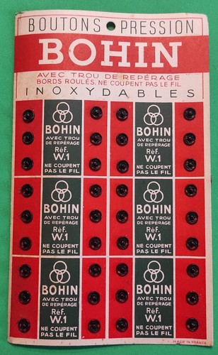 Old bohin pressure - old, button