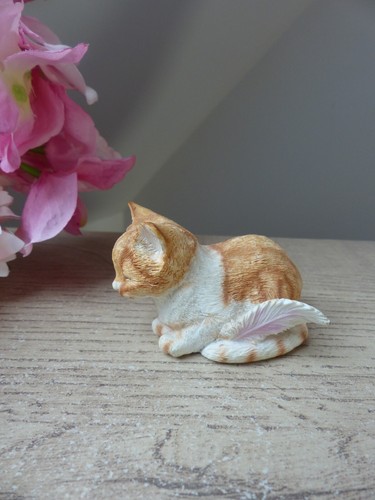 Figurine chaton savant - , en